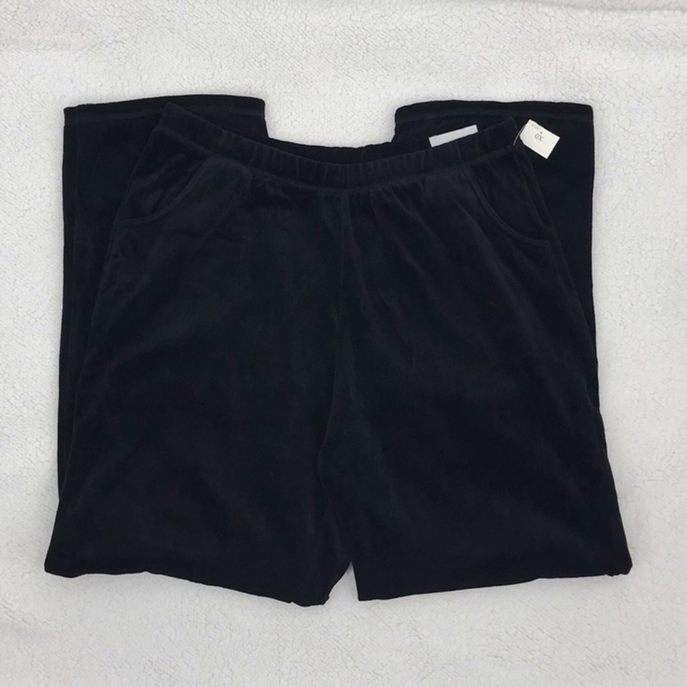 โจHPโจ Catherines Stretch Velour Lounge Pants 0X - Picture 4 of 8